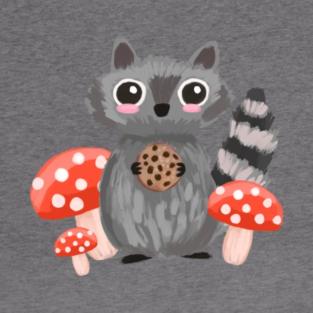 Cookie Raccoon by URGHH